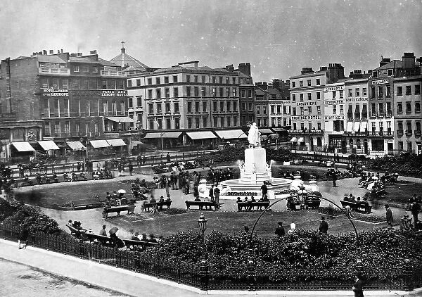 Leicester Square, London, c. 1880