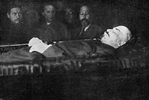 Lenin in Coffin