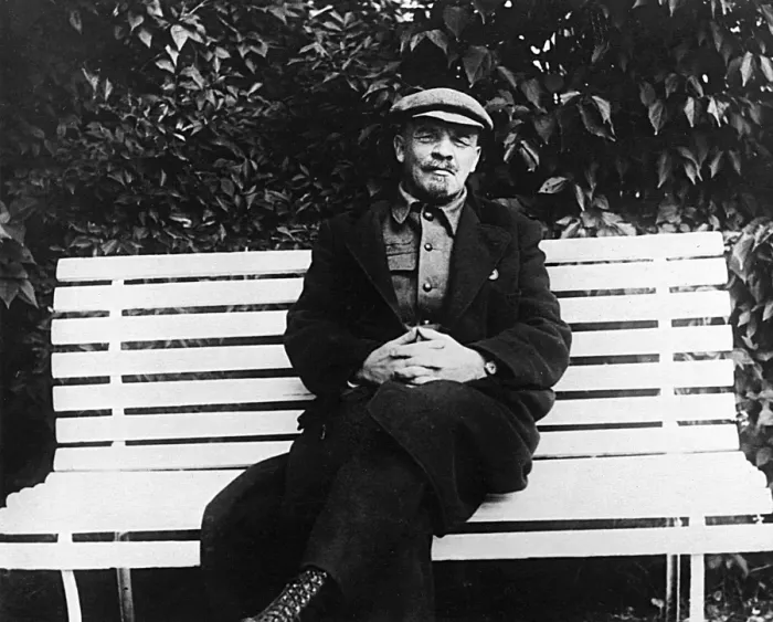 Framed Print : Lenin Sits on a Bench Print, 1922 Framed Print : Lenin Sits on a Bench Print, 1922