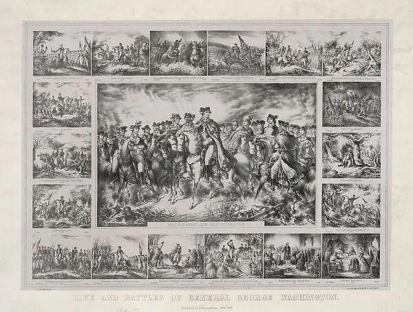 Life and battles of General George Washington