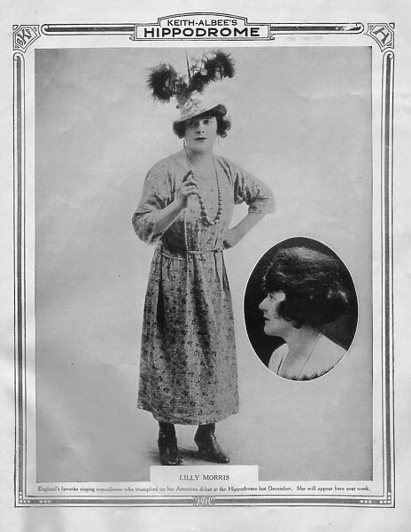 Lily Morris at the Hippodrome Theatre, New York, 1925-26