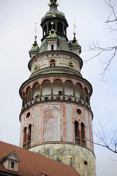 Little Castle Tower. Cesky Krumlov. Czech Republic