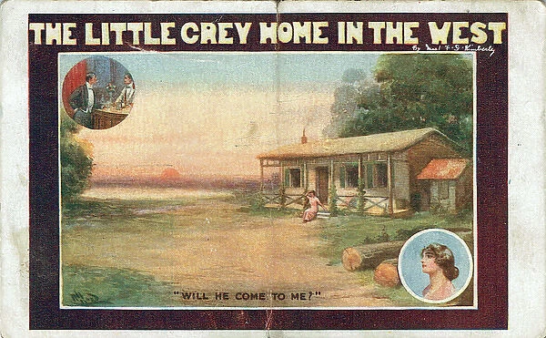 The Little Grey Home in the West by Mrs F G Kimberley