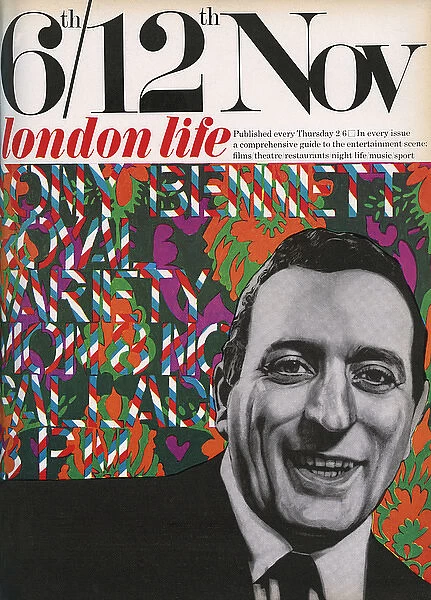 London Life magazine front cover 1965 Tony Bennett