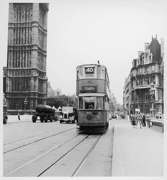 London Tram 1930S