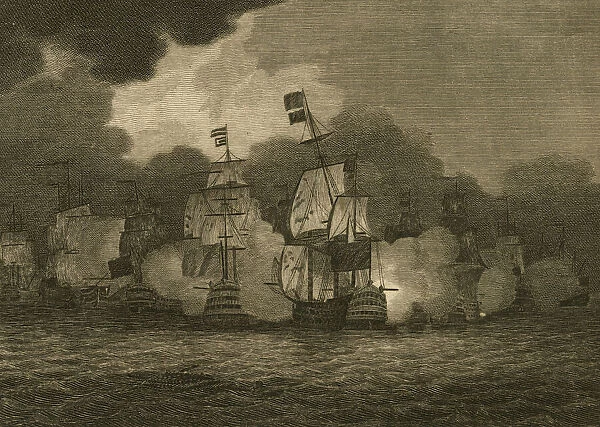 Lord Howes Engagement with the French Fleet