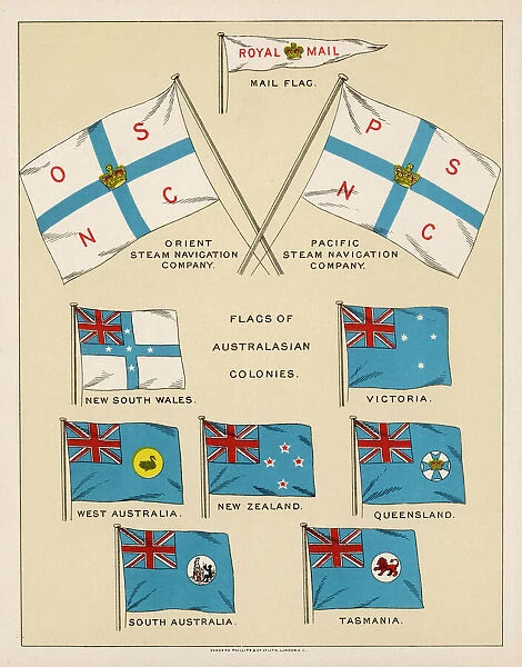 Mail Ship Flags & Others