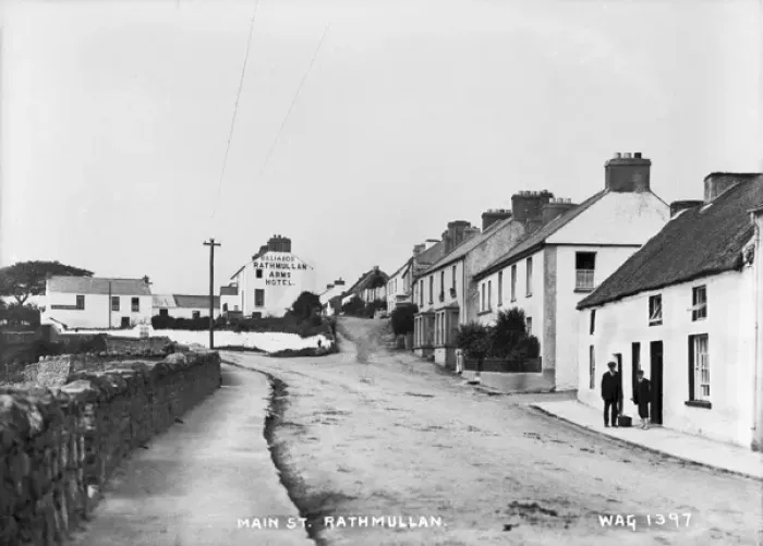 Framed Print : Rathmullan Main St Print Framed Print : Rathmullan Main St Print