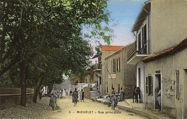 Main Street, Michelet, Tizi Ouzou Province, Algeria