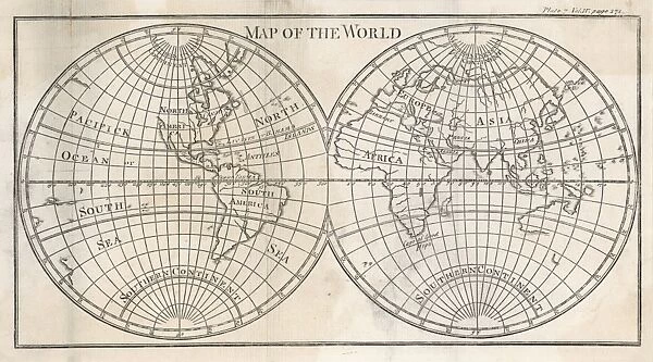 Maps  /  World, Late C18