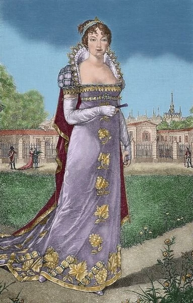 Marie Louise of Austria (1791-1847). Duchess of Parma. Portr