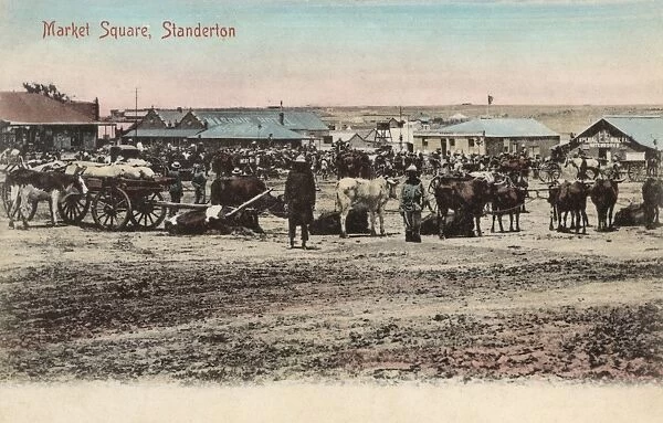 Market Square, Standerton, Transvaal, South Africa