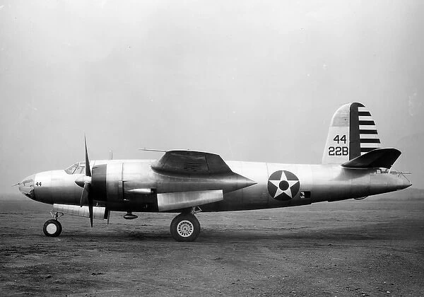 Martin B-26 (side view, on the ground) of 1944 22B