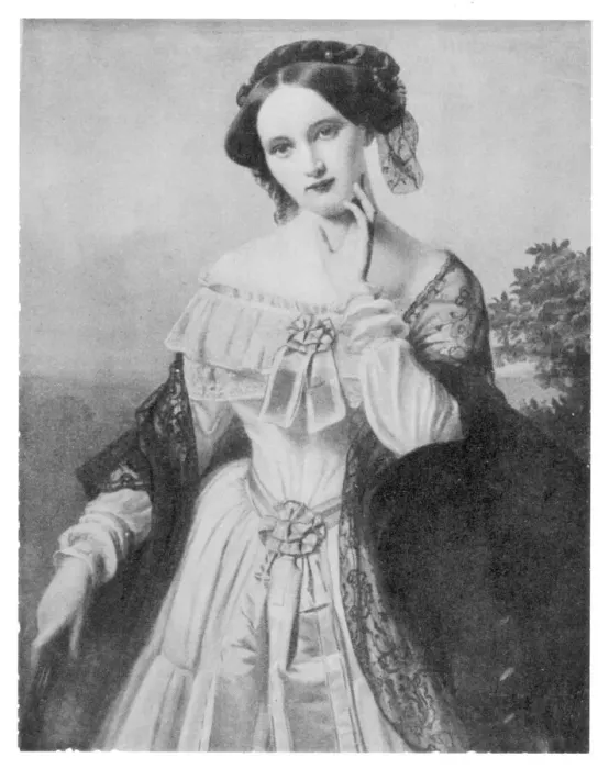 Framed Print : Print of Mathilde Wesendonck in Portrait Format Framed Print : Print of Mathilde Wesendonck in Portrait Format