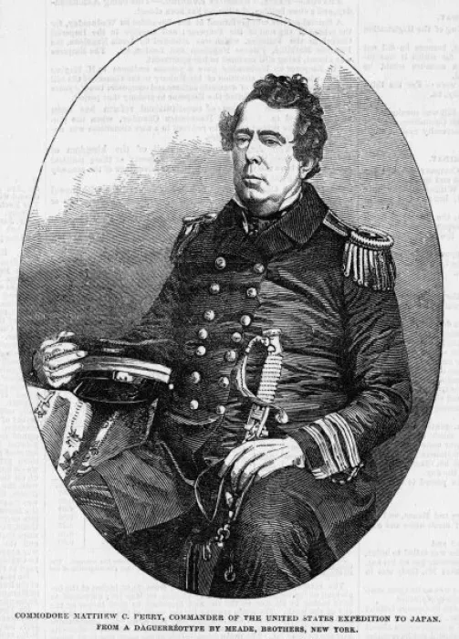 Framed Print : Matthew Calbraith Perry Print - U.S. Naval Commander Framed Print : Matthew Calbraith Perry Print - U.S. Naval Commander