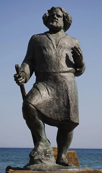 Maximilian Voloshin. Statue