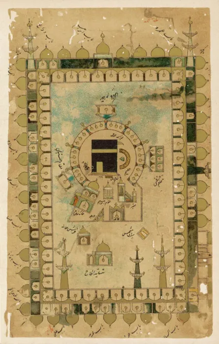 Framed Print : Mecca Print: The Kaaba Framed Print : Mecca Print: The Kaaba