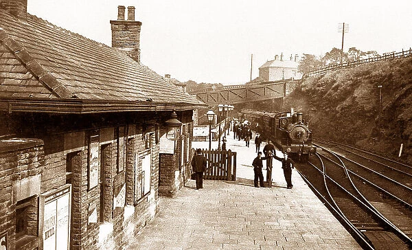 Meltham Railway Station early 1900s