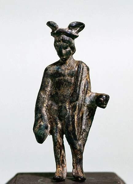 Mercury. Roman god of trade. (identified as the Greek Hermes