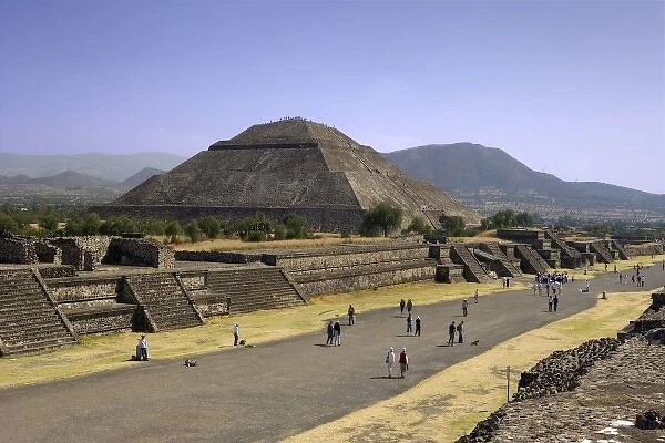 MEXICO. STATE OF MEXICO. TeotihuacᮮThe Sun