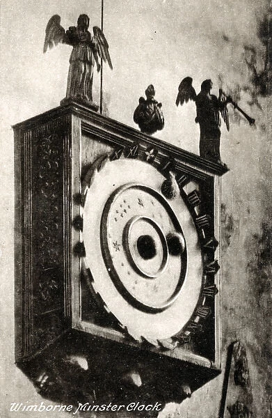The Minster Clock, Wimbourne, Dorset