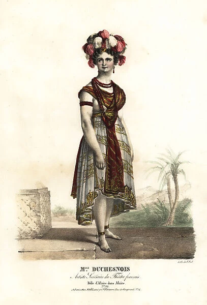 Mlle. Josephine Duchesnois in Alzire, 1813