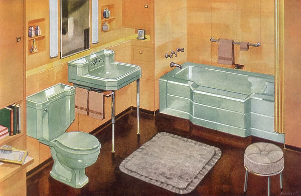 Modern Bathroom Date: 1950