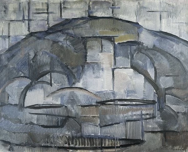 Mondrian, Piet (1872-1944). Landscape. 1911 - 1912