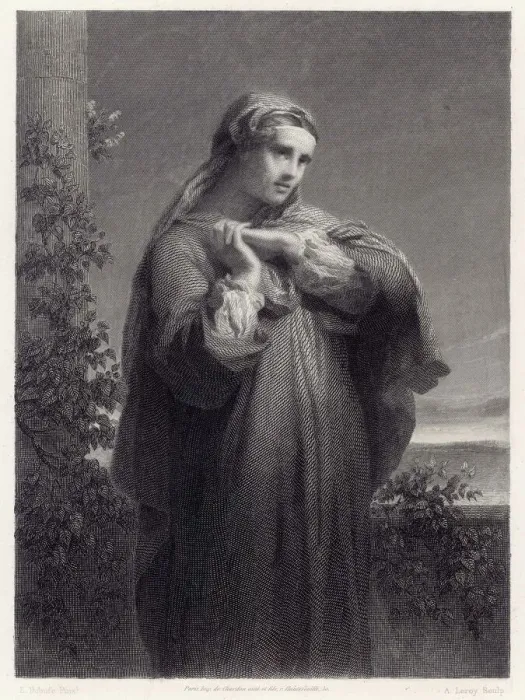 Framed Print : Monica Mother of Augustine Print Framed Print : Monica Mother of Augustine Print