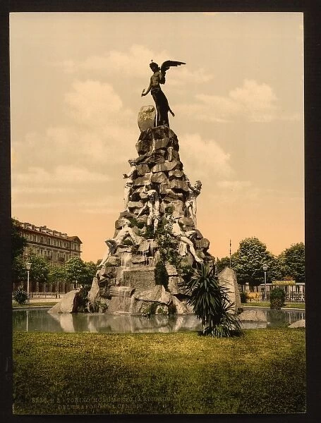 Monument in Rememberance of Traforo del Cenisio, Turin, Ital