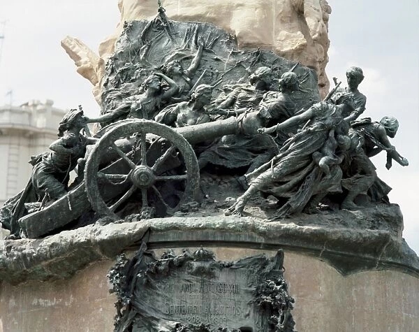 Monument to the Siege of Zaragoza, 1908 by Agustin Querol. S