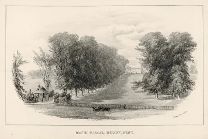 Framed Print : Mount Mascal Estate Print, Kent Framed Print : Mount Mascal Estate Print, Kent