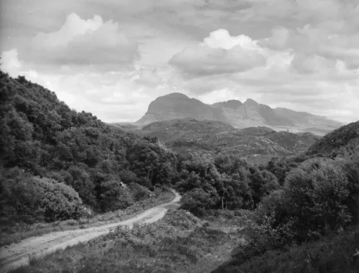 Framed Print : Mount Suilven Print by Unknown Artist Framed Print : Mount Suilven Print by Unknown Artist