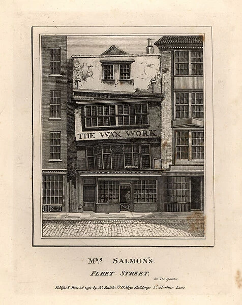 Mrs. Salmons Waxworks Museum, Fleet Street