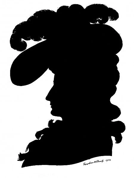 Mrs Siddons in silhouette