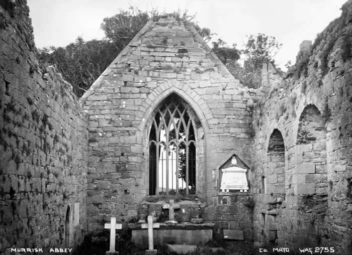 Framed Print : Murrisk Abbey Interior Print Framed Print : Murrisk Abbey Interior Print