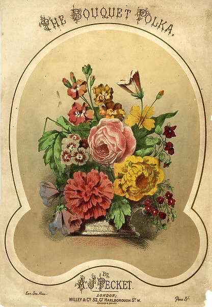 Music cover, The Bouquet Polka