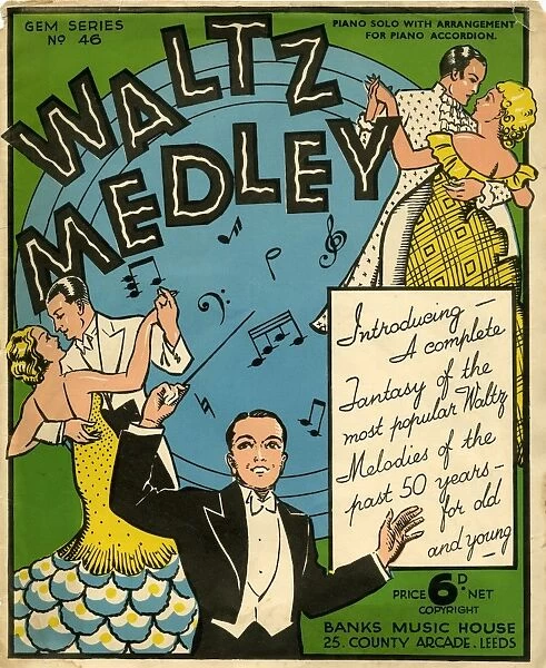 Music cover, Waltz Medley
