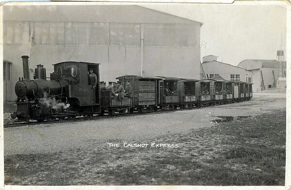Narrow Gauge Railway - Calshot Express, Royal Air Force Station, Southampton, Hampshire