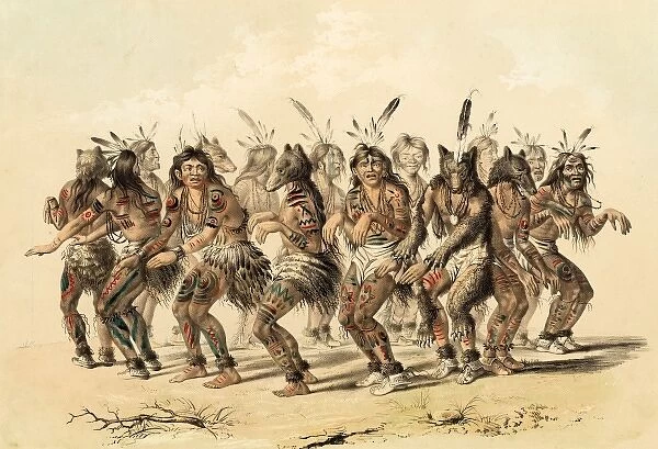 The Native American Indian Bear Dance