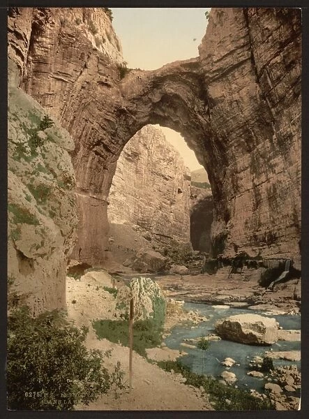 The natural arch, Constantine, Algeria