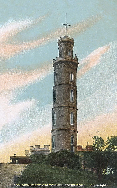 Nelson Monument on Carlton Hill, Edinburgh