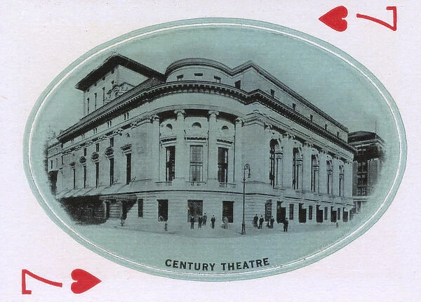 New York City - Playing card - Century Theatre