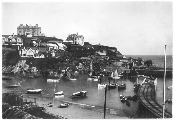 Newquay Harbour - 1921