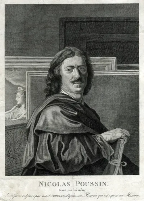 Framed Print : Nicholas Poussin Print: French Master Painter 1594-1665