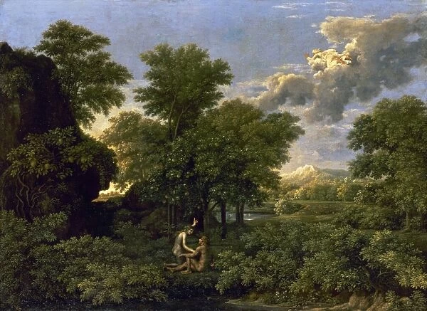 Nicolas Poussin (1594-1665). Spring (The Earthly Paradise)