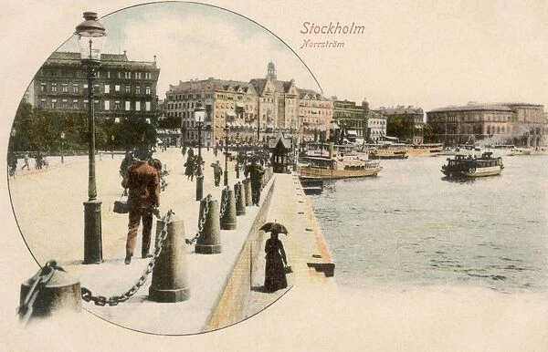 Norrstrom River, Stockholm, Sweden