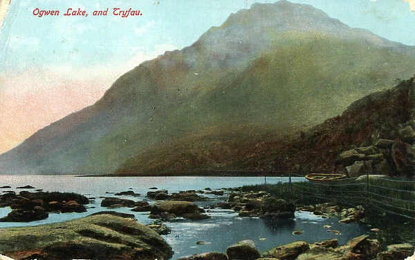 Ogwen Lake & Tryfan Mountain, Snowdonia, Glamorgan