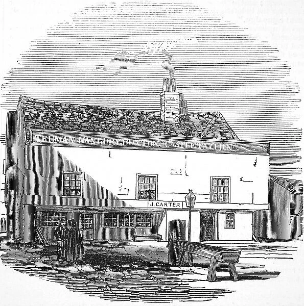 The Old Castle Inn, Kentish Town, 1849