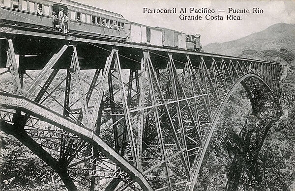 Pacific Railroad, Costa Rica - Puente Rio Grande